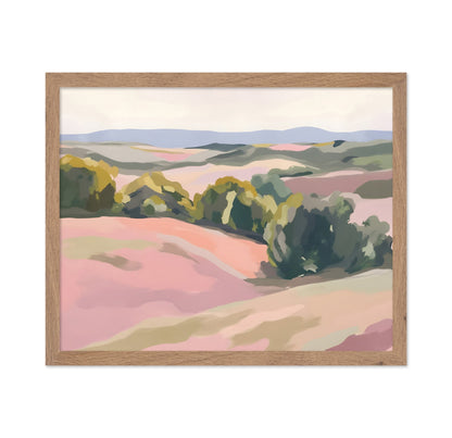 Pastel Desert Hills