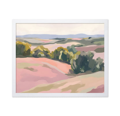 Pastel Desert Hills