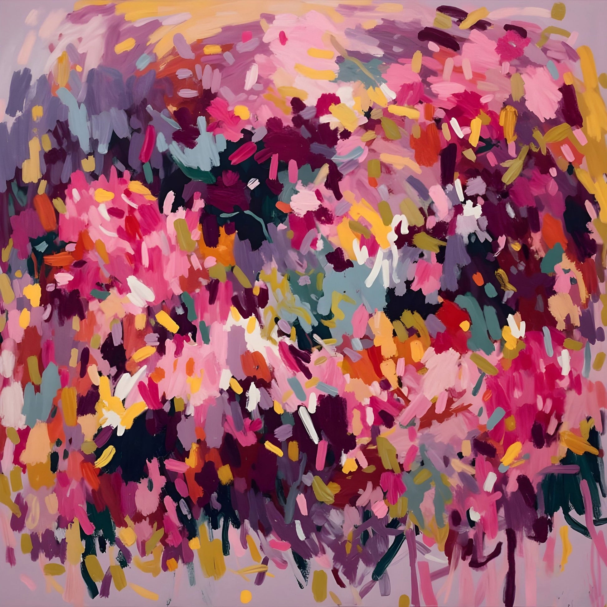Color Burst Canvas