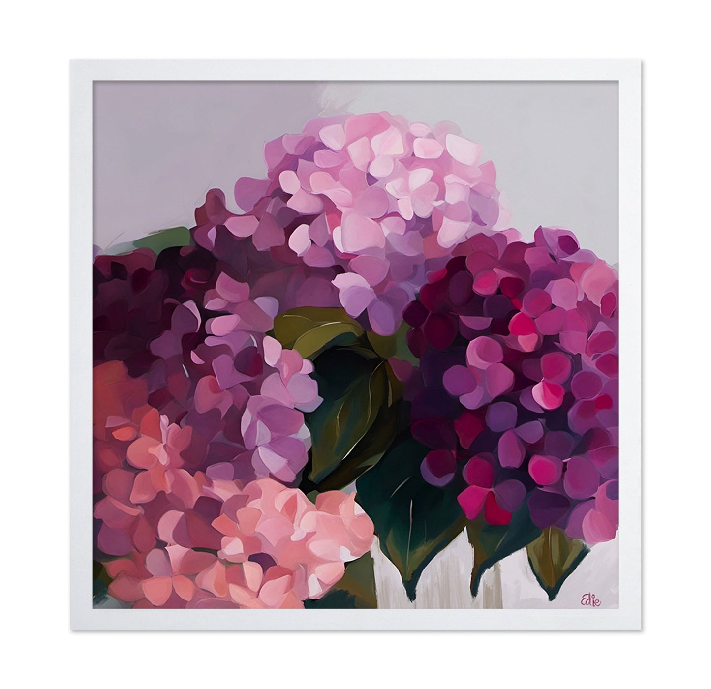 Pink Hydrangea Bloom No2
