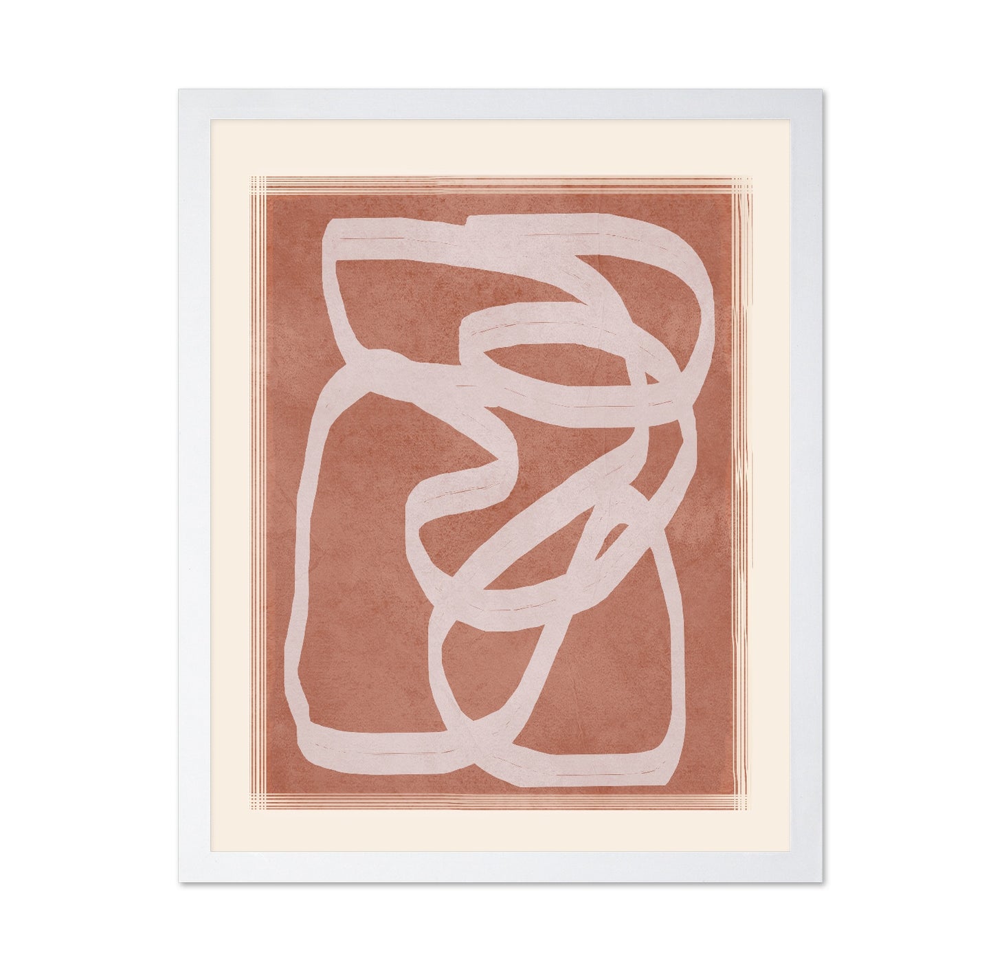 Abstract Clay Lines