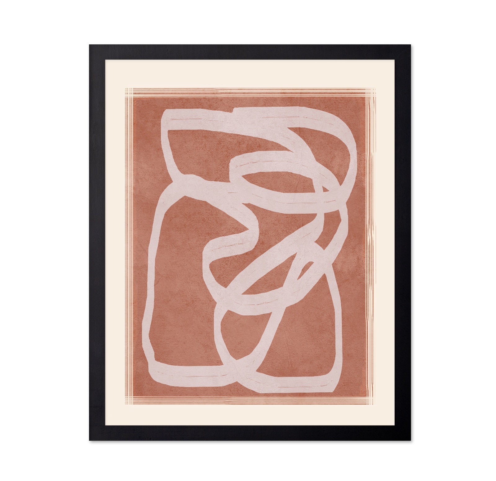 Abstract Clay Lines