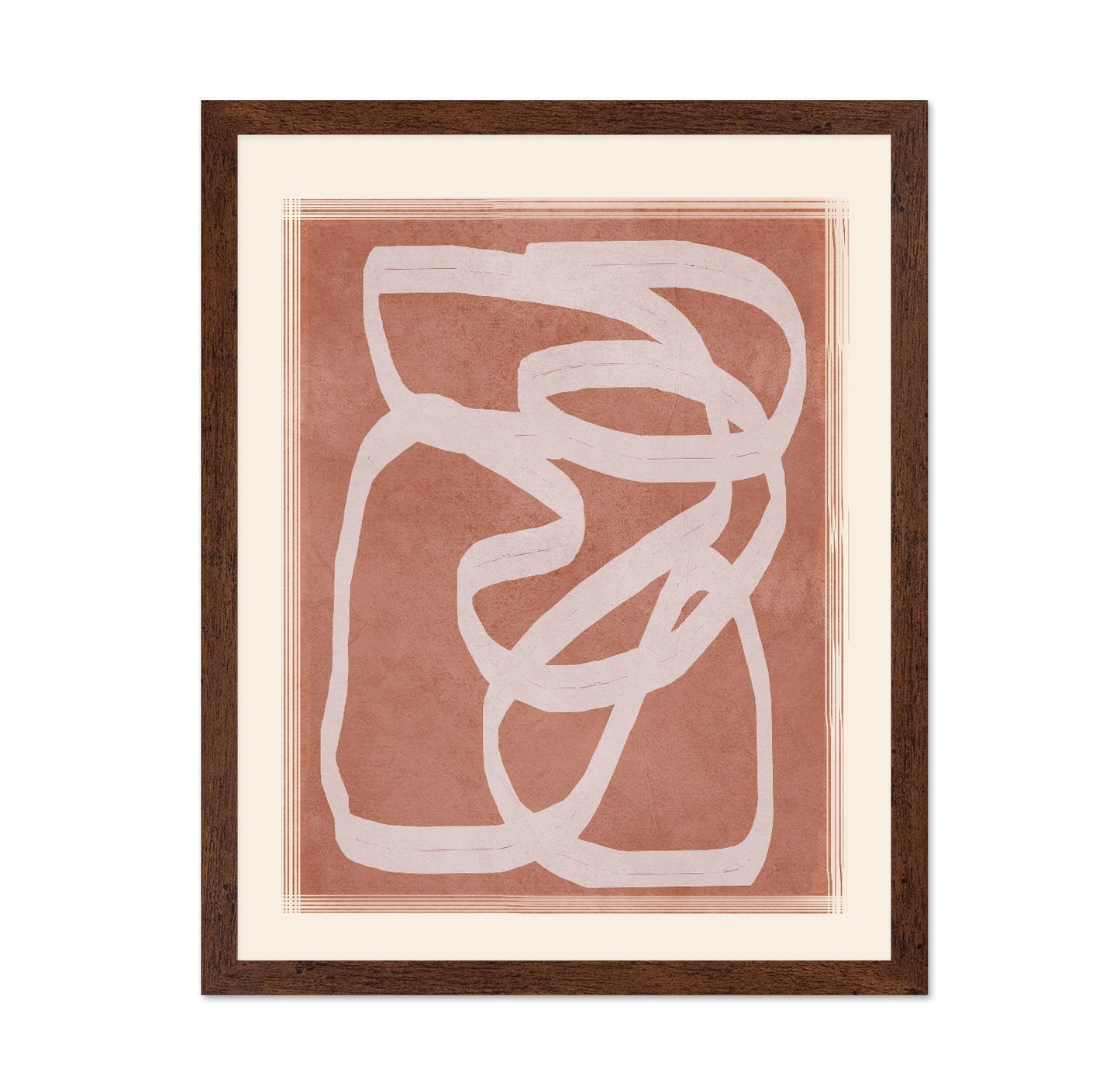 Abstract Clay Lines