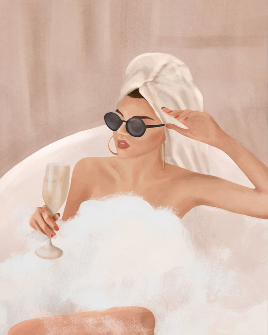Bubble Bath Glam