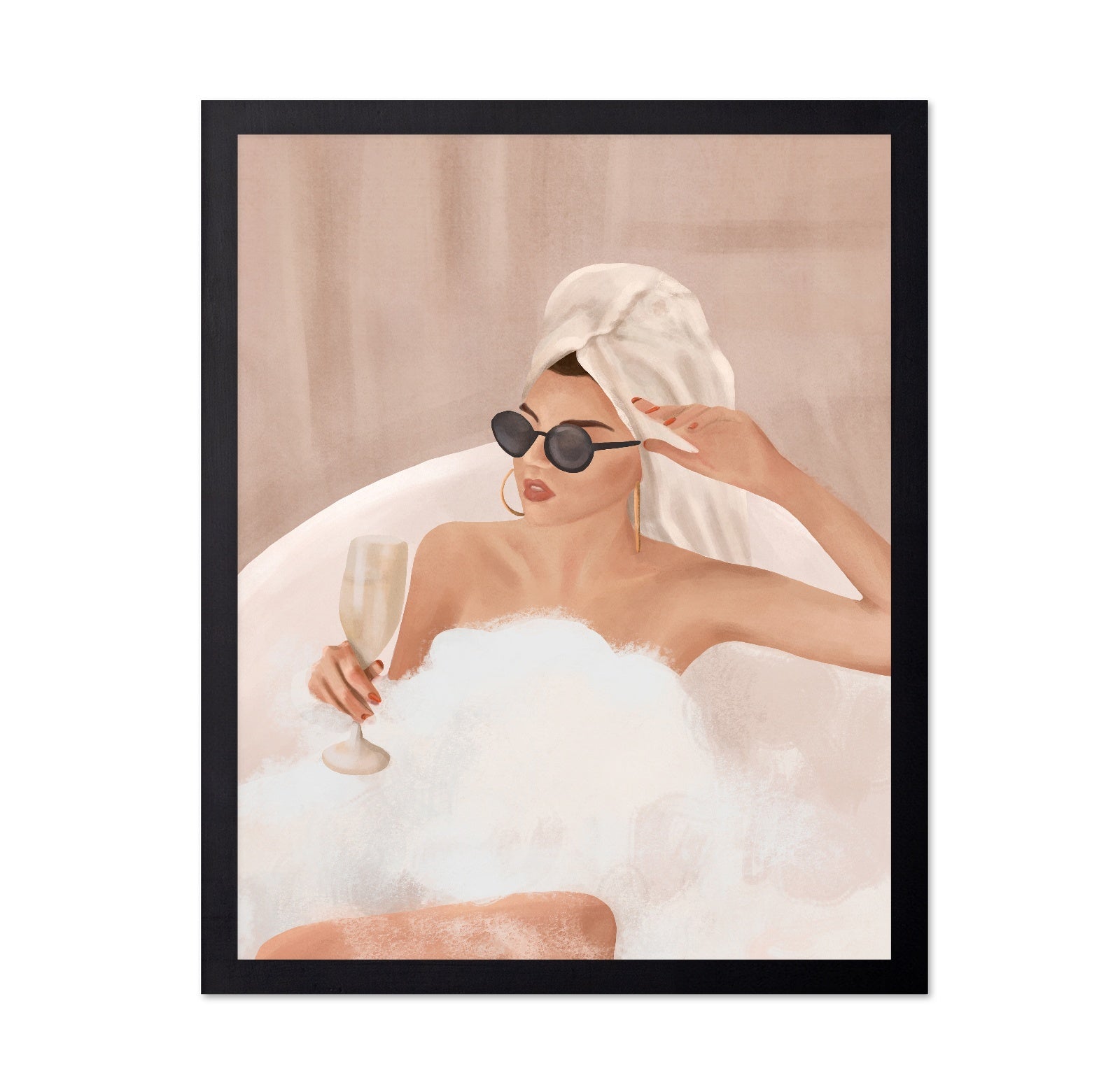 Bubble Bath Glam