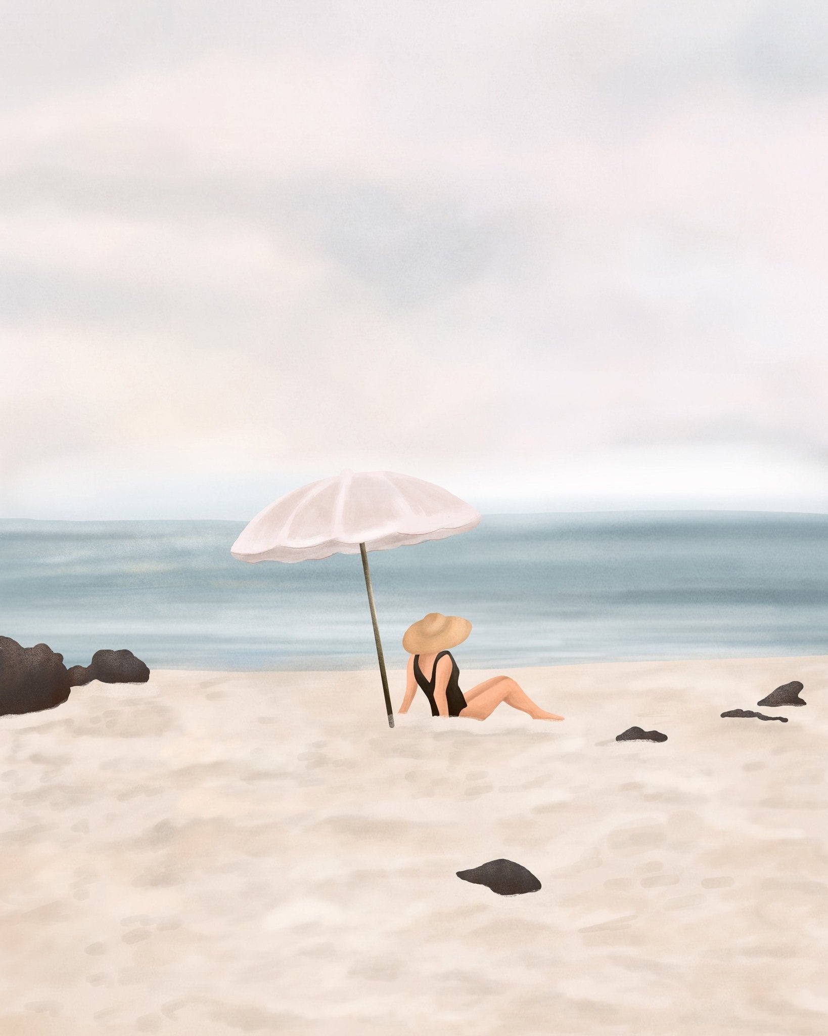 Beach Umbrella Escape