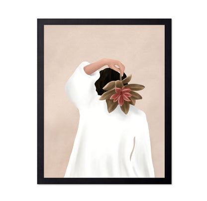 Woman With Flower No3