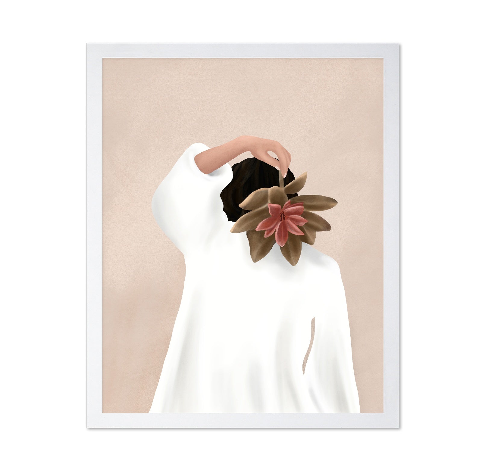 Woman With Flower No3