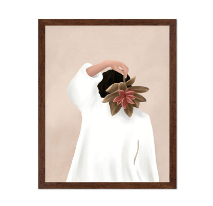 Woman With Flower No3