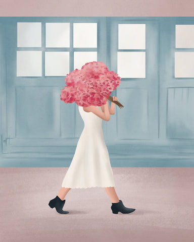 Girl With Flowers