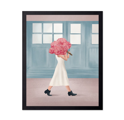 Girl With Flowers