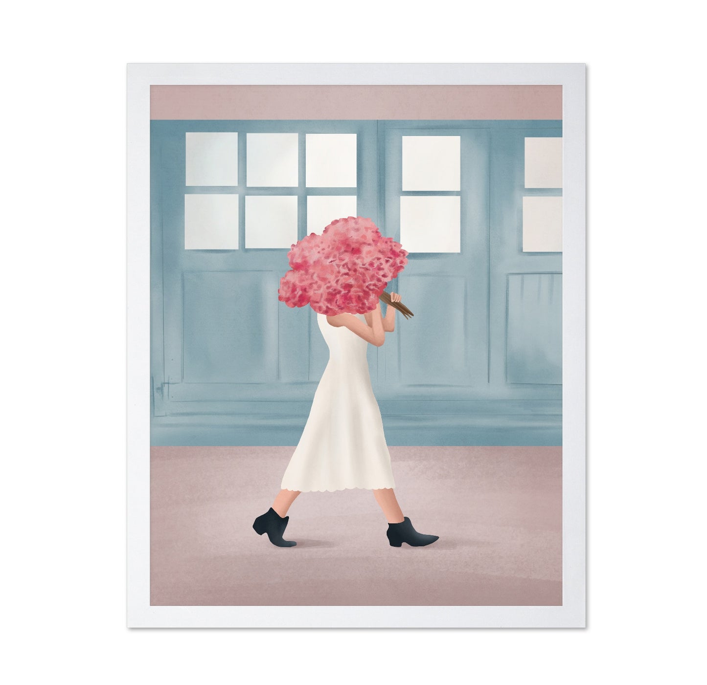 Girl With Flowers