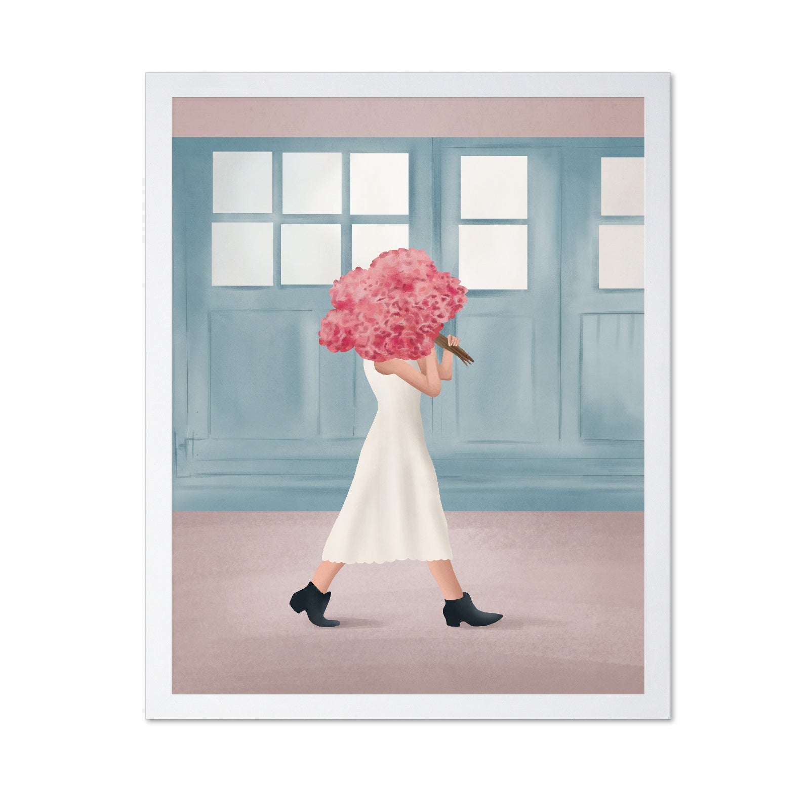 Girl With Flowers
