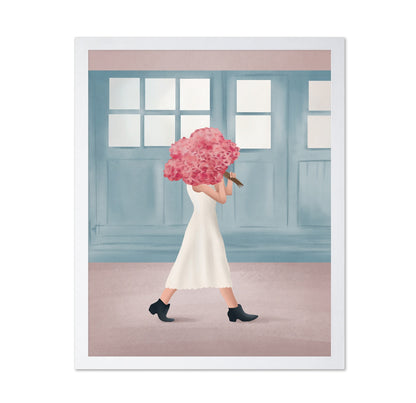Girl With Flowers