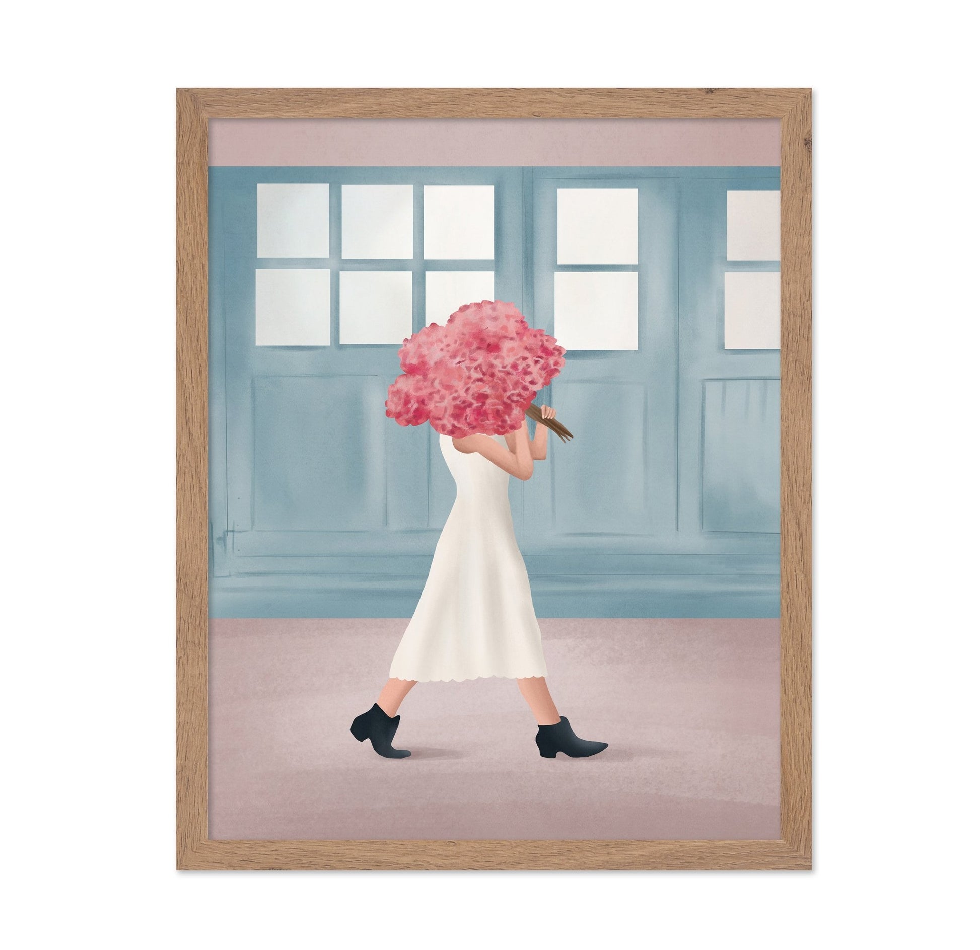 Girl With Flowers