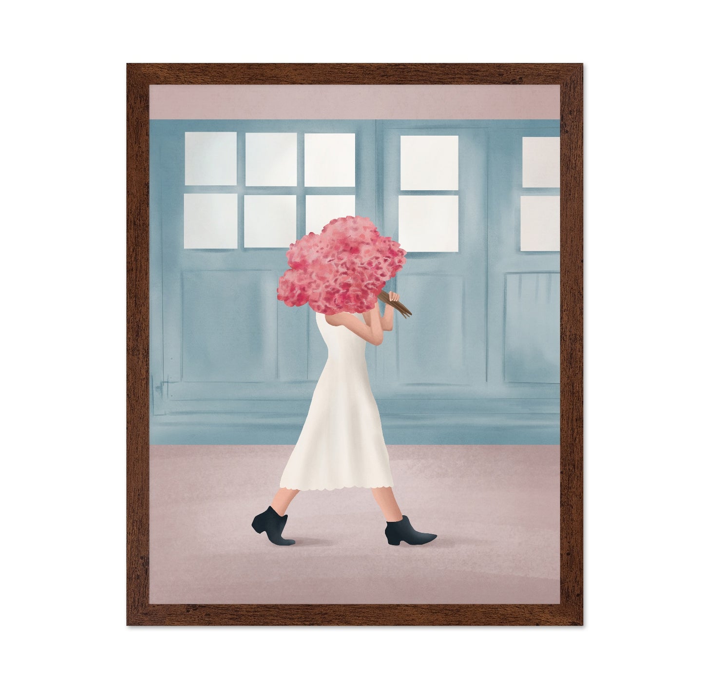 Girl With Flowers