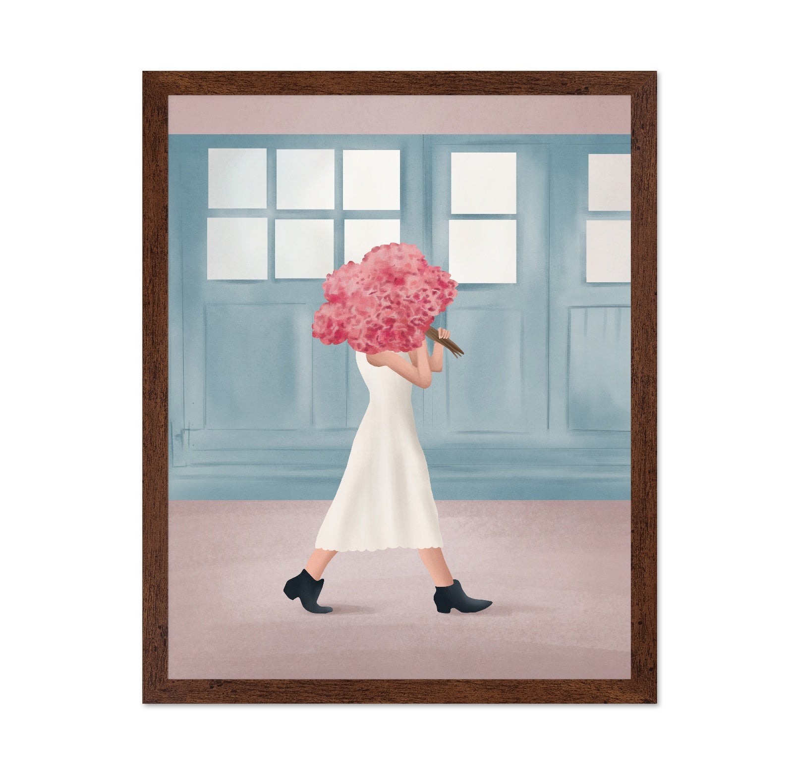 Girl With Flowers