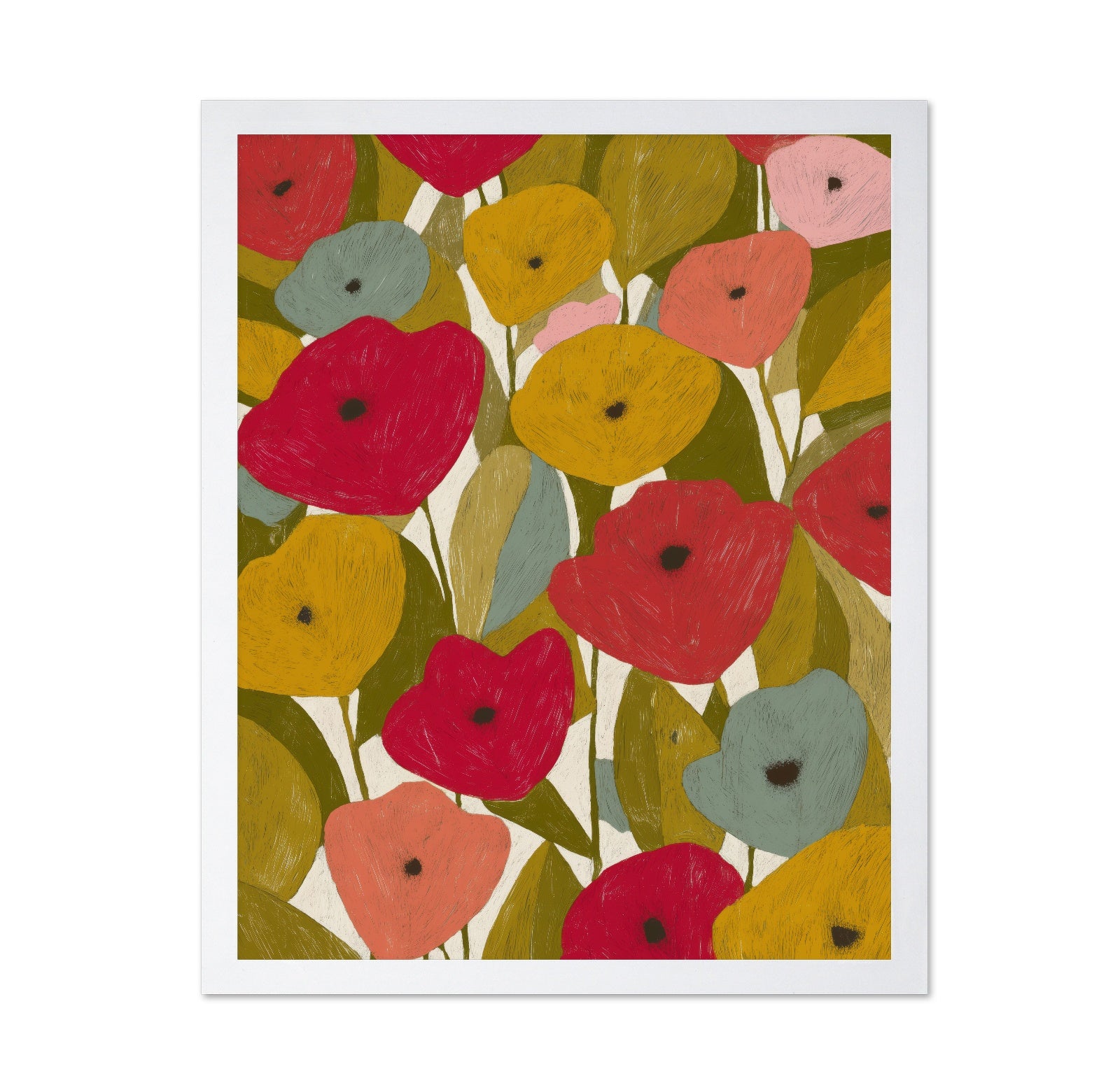 Colorful Floral Pattern No3