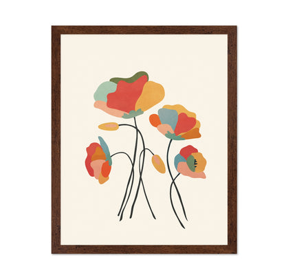 Abstract Floral Stems No1