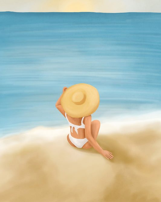 Beach Day Serenity