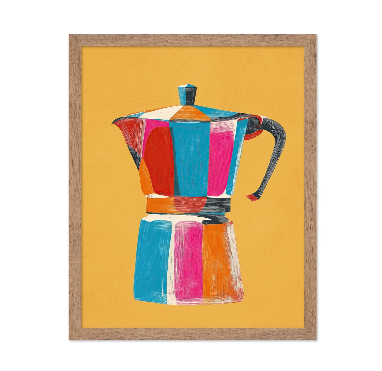Colorful Coffee Pot