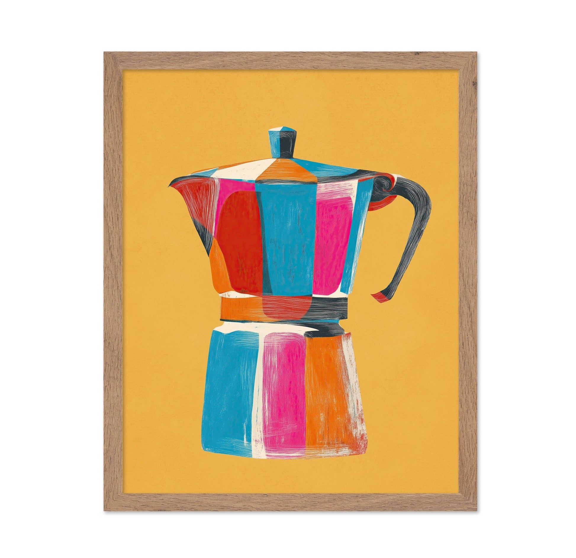 Colorful Coffee Pot
