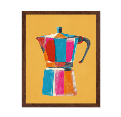 Colorful Coffee Pot
