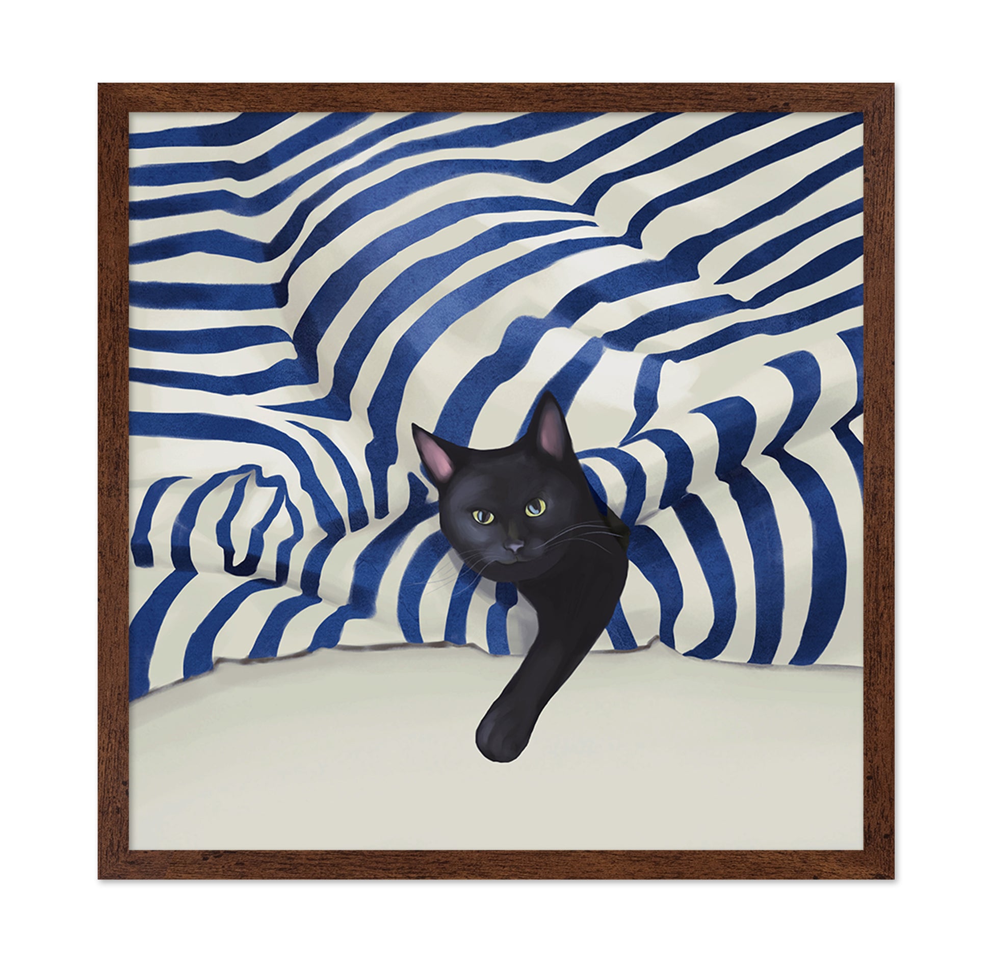 Black Cat Stripes
