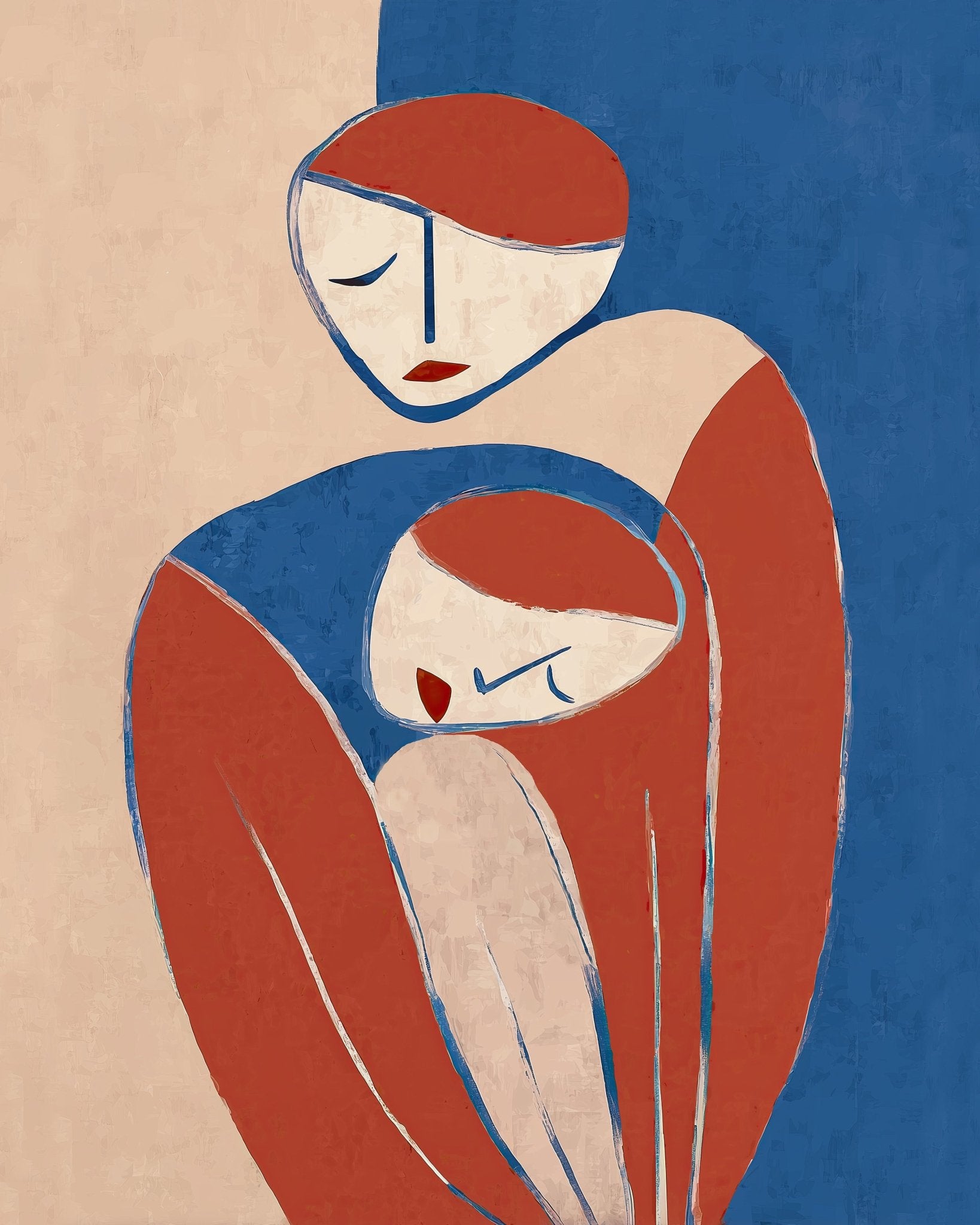 Mother Child Embrace No2