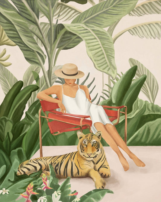 Tropical Tiger Lounge No1