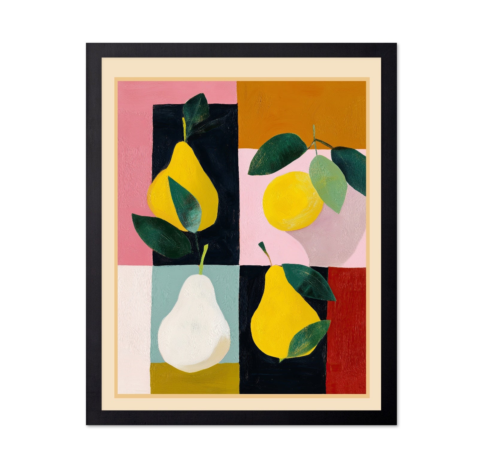 Color Block Pears