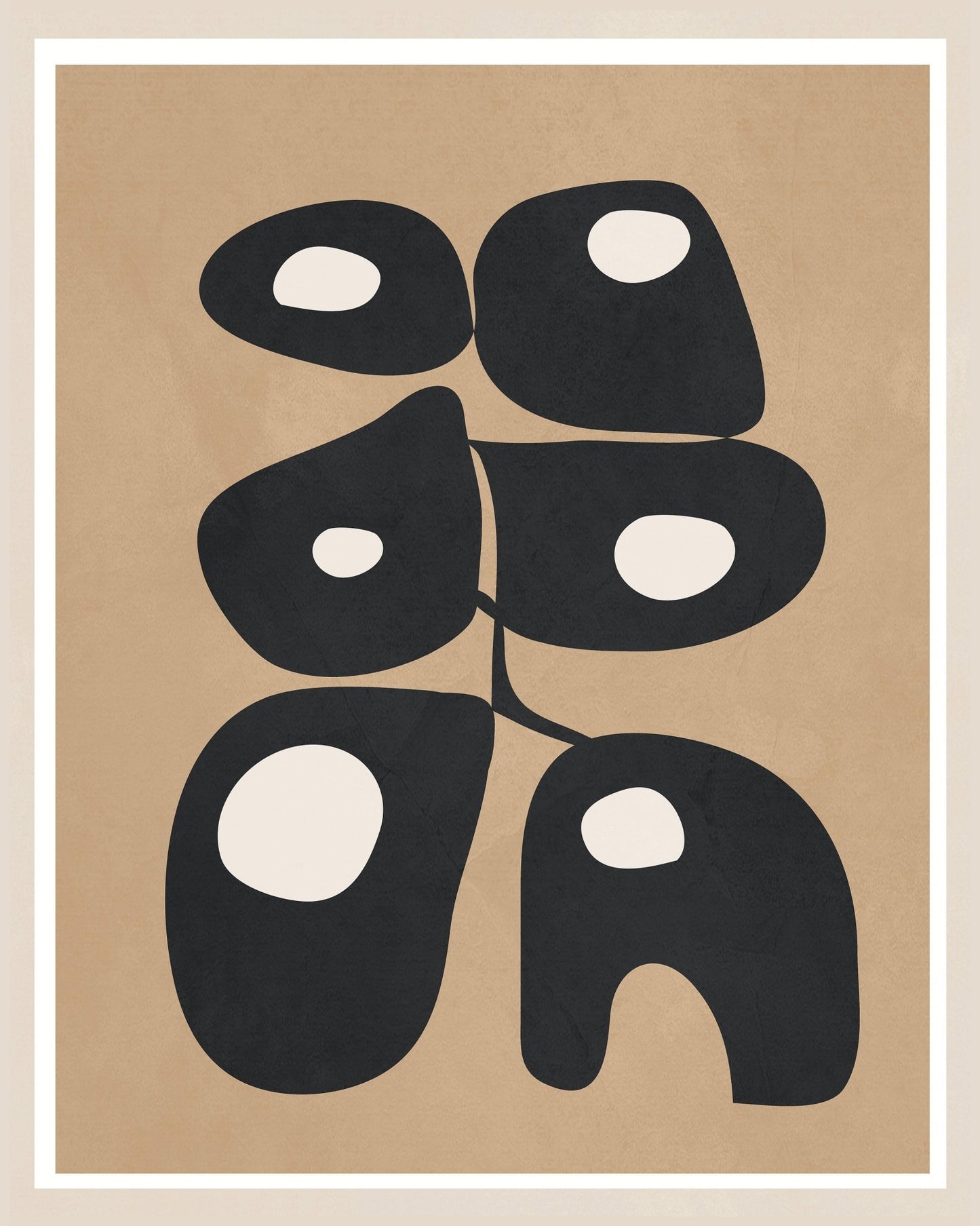 Abstract Leaf Shapes No1