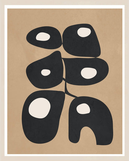 Abstract Leaf Shapes No1