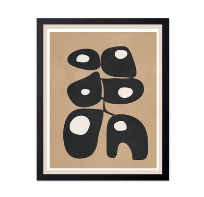 Abstract Leaf Shapes No1