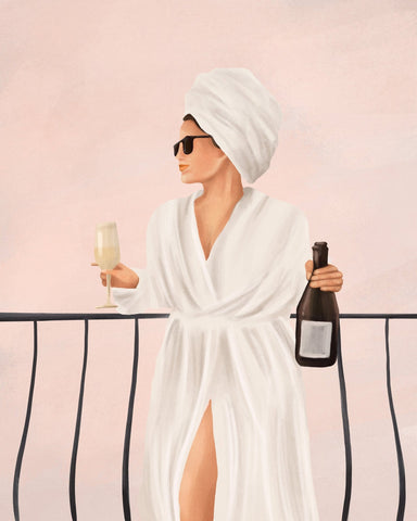 Spa Balcony Morning