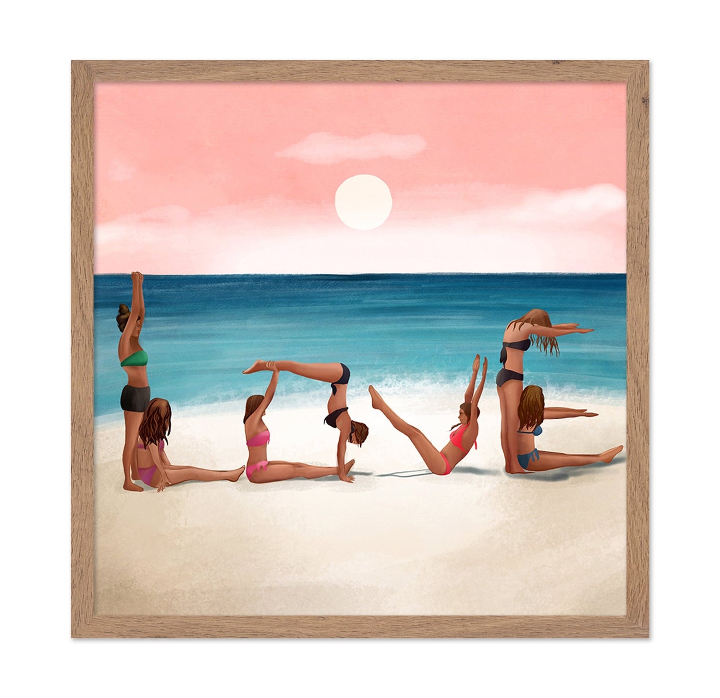 Beach Yoga Friends
