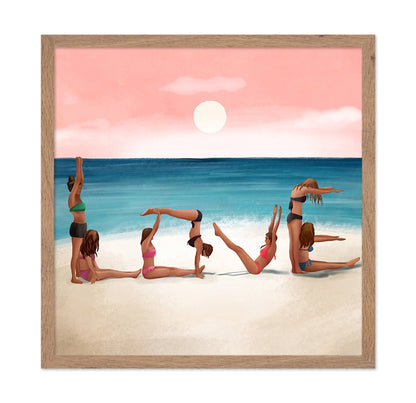 Beach Yoga Friends