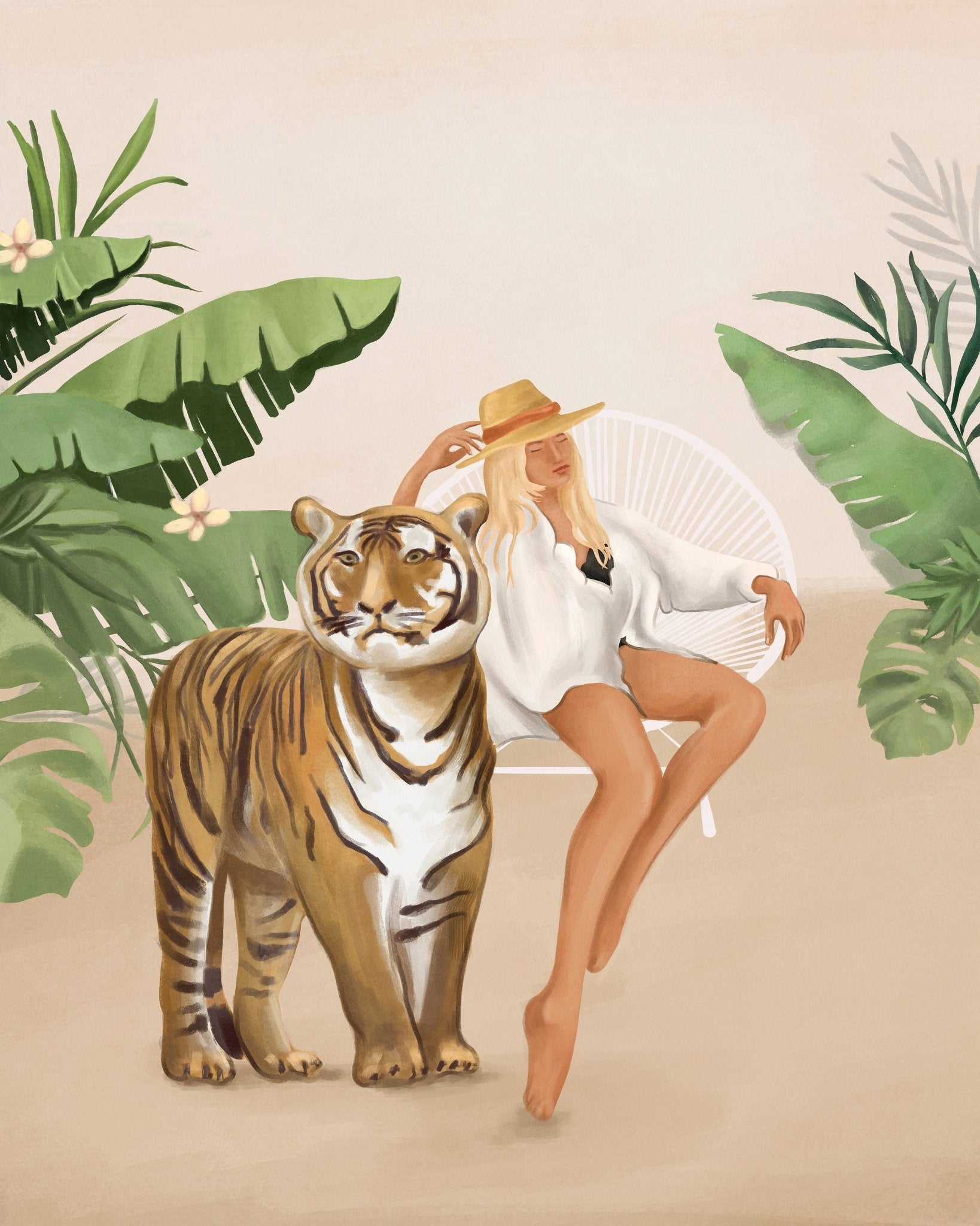 Tropical Tiger Lounge No2