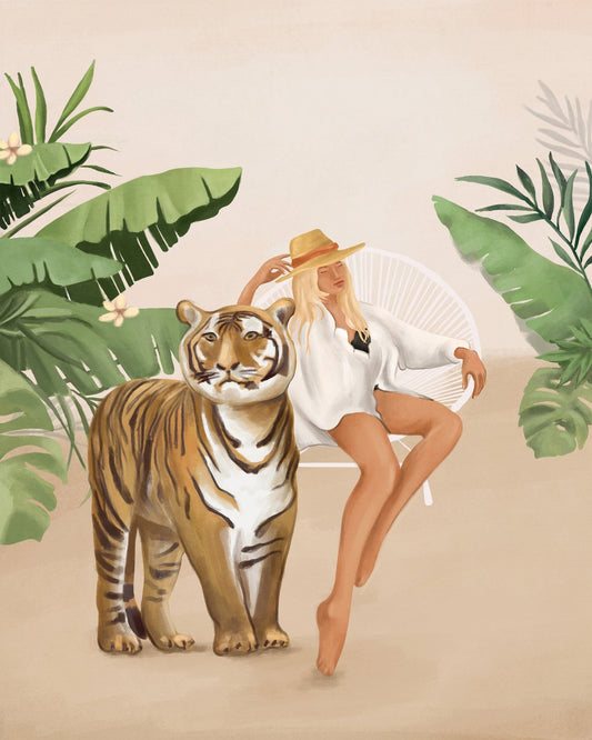 Tropical Tiger Lounge No2
