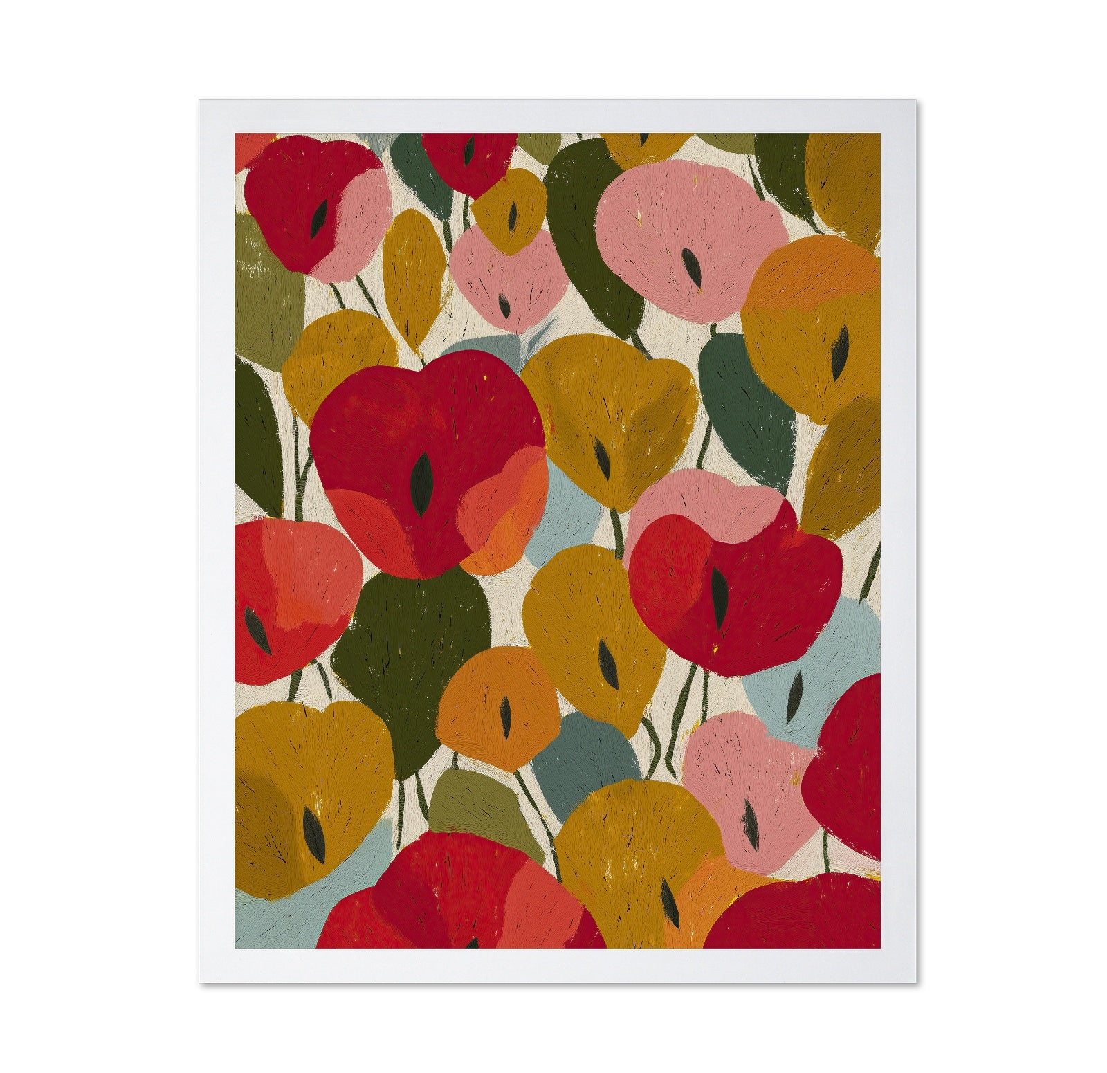 Colorful Floral Pattern No4