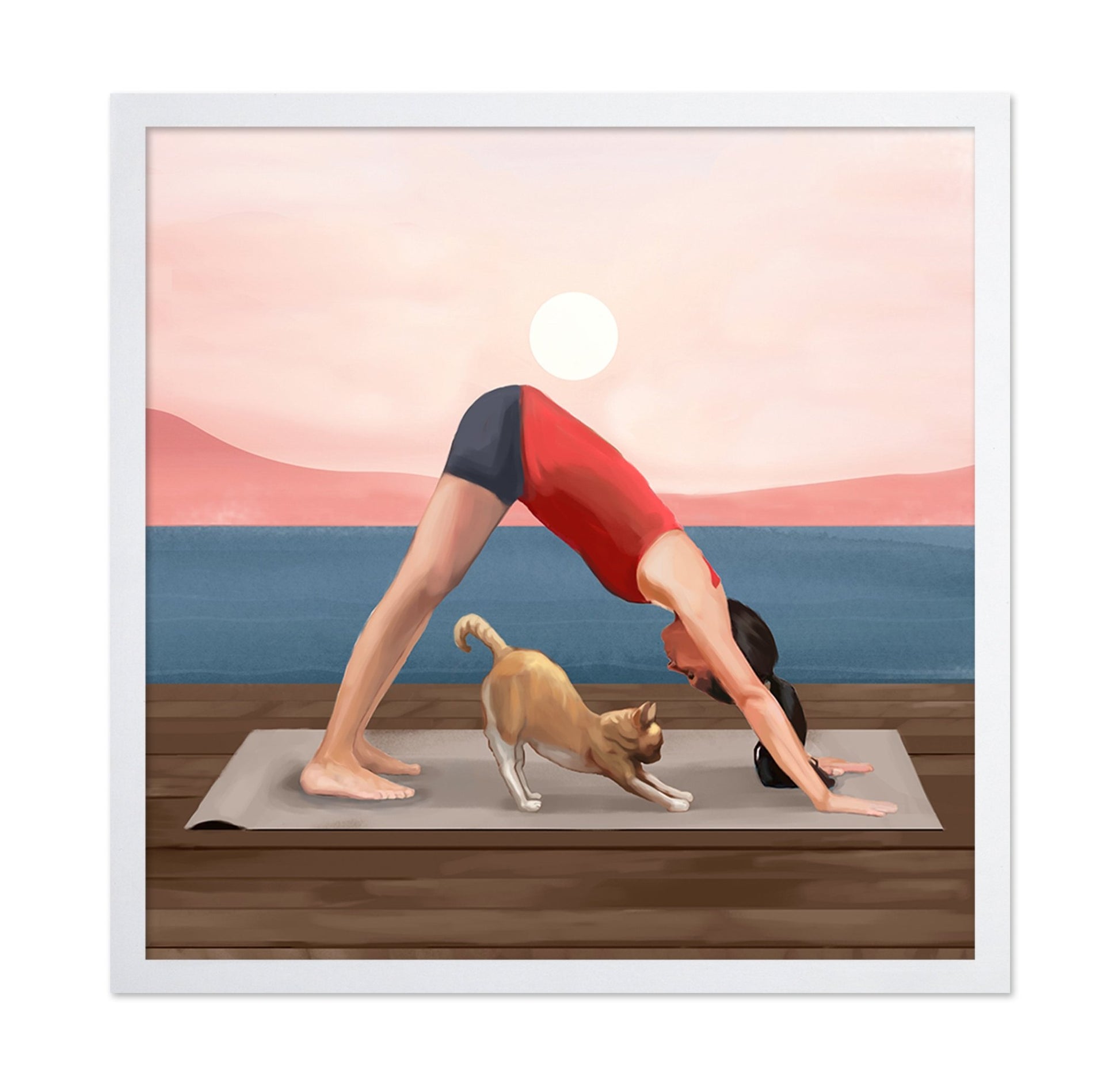 Yoga With Cat