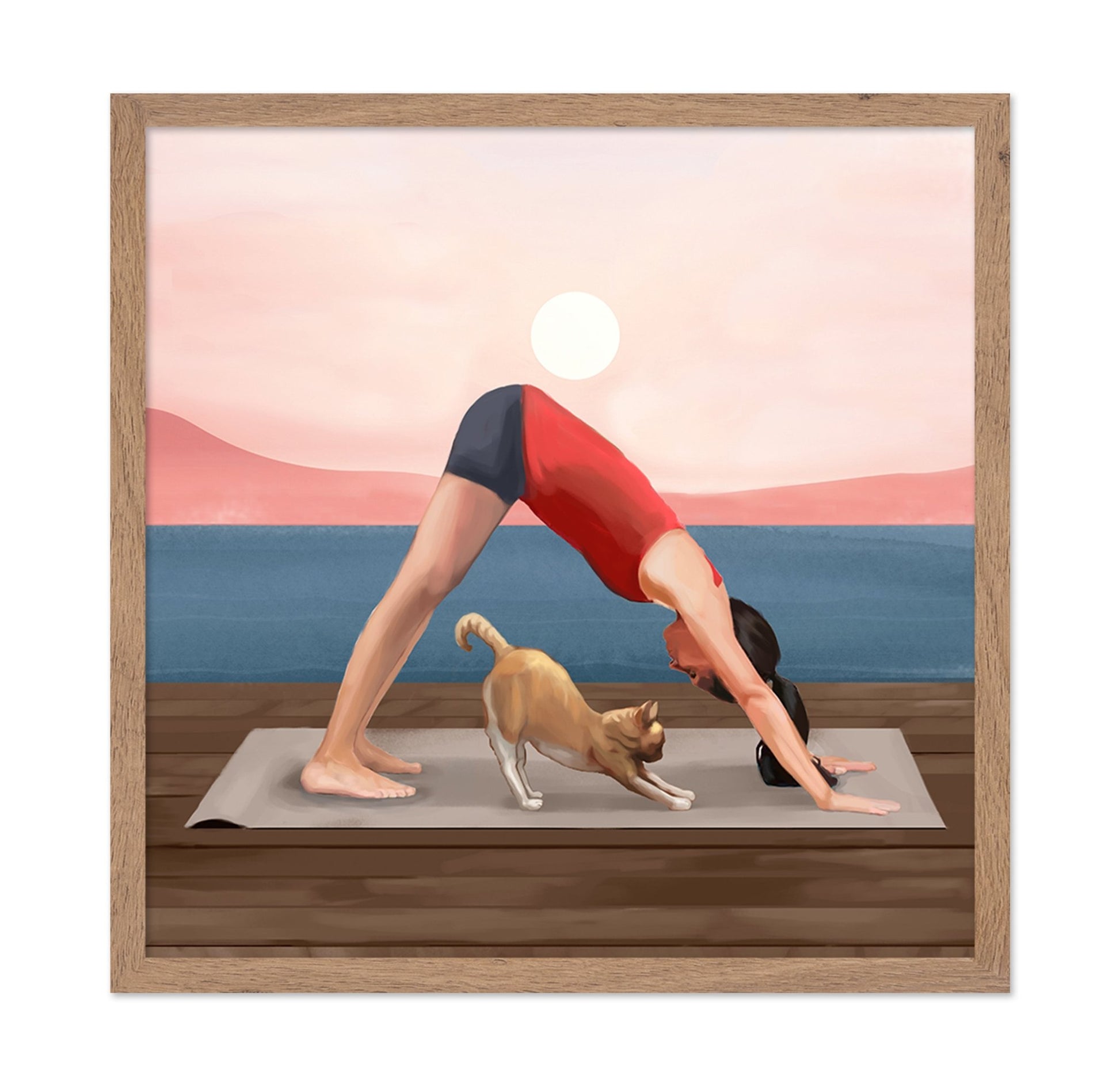 Yoga With Cat