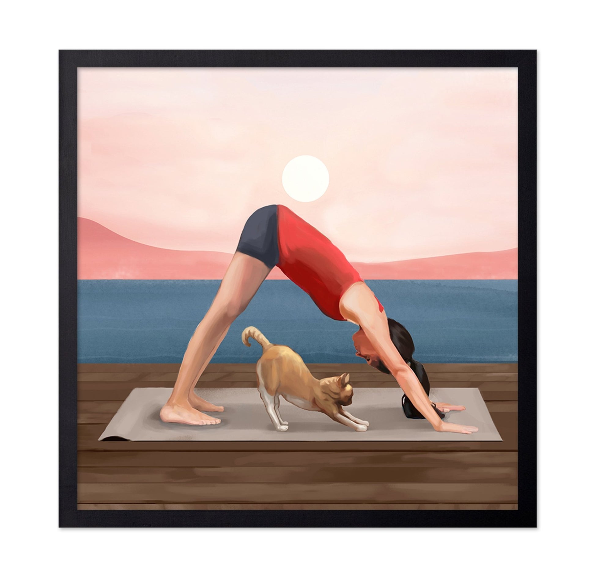 Yoga With Cat
