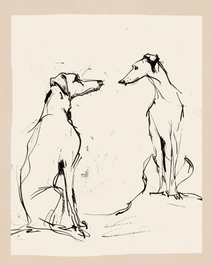 Minimal Dog Sketch