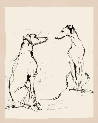 Minimal Dog Sketch