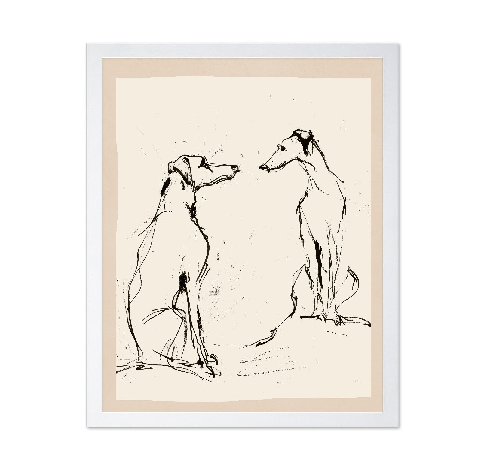 Minimal Dog Sketch