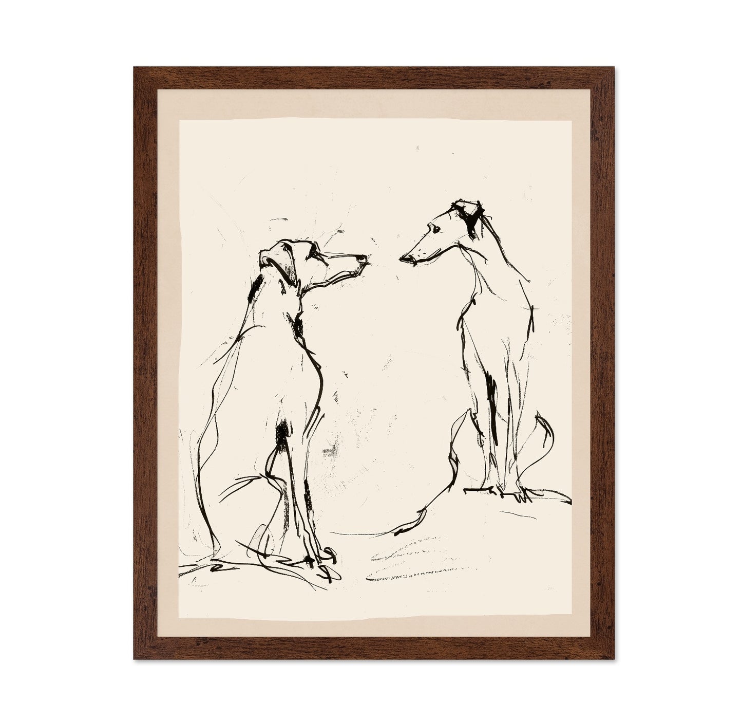 Minimal Dog Sketch