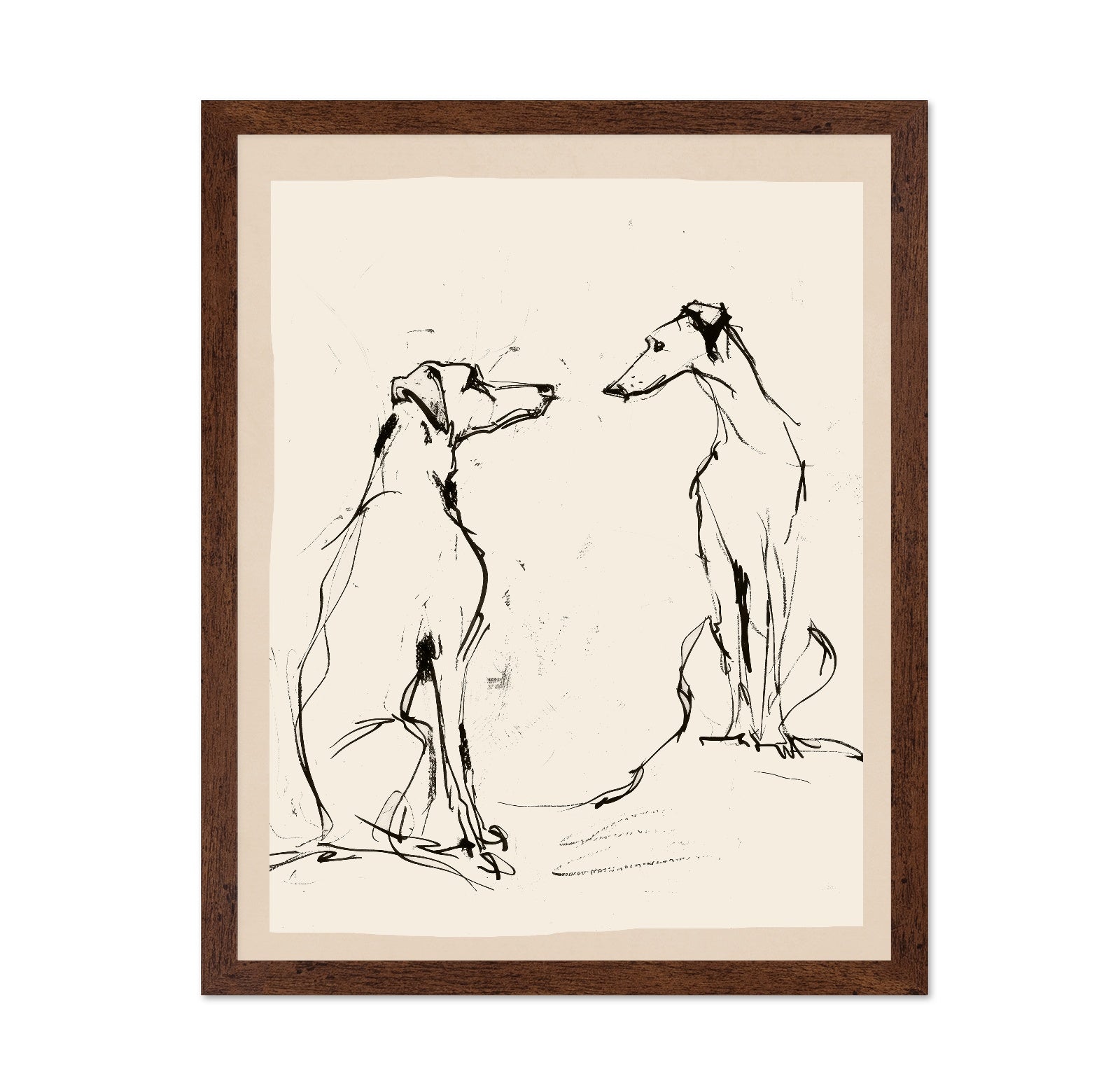 Minimal Dog Sketch