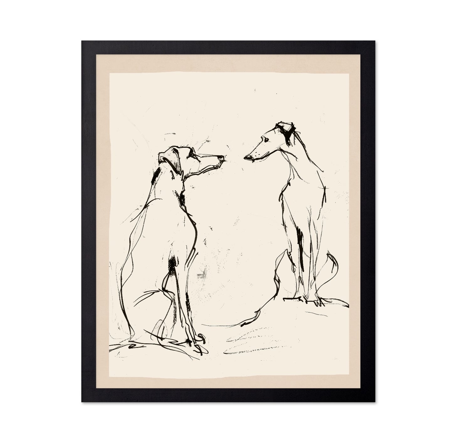 Minimal Dog Sketch