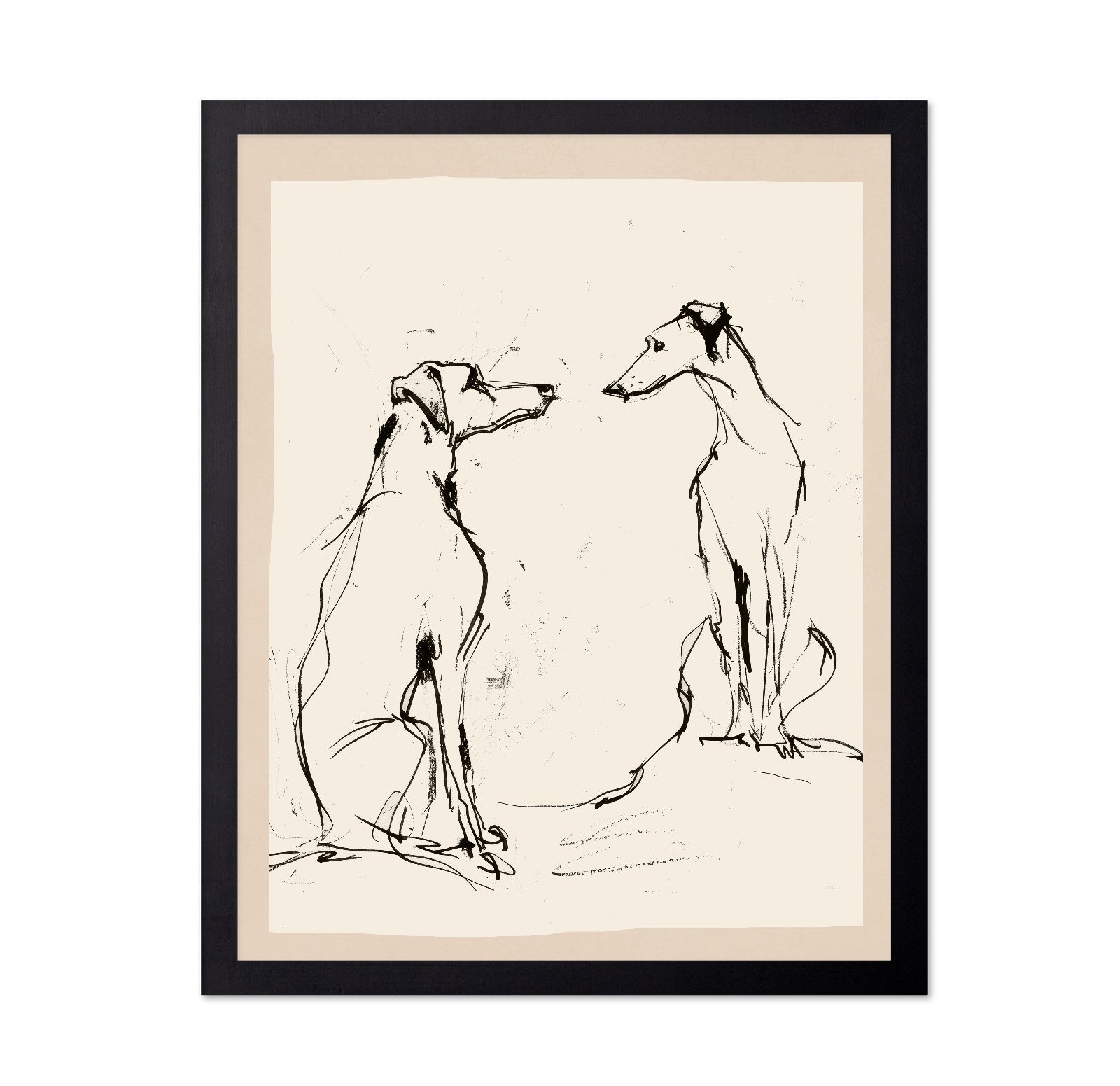 Minimal Dog Sketch